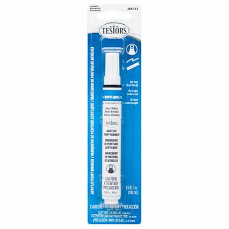 Testors Gloss White Acrylic Marker Pen TES286133